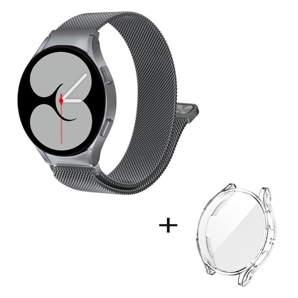 Samsung Galaxy Watch 5 Pro Metal Rem med Cover - Sølv#serie_6