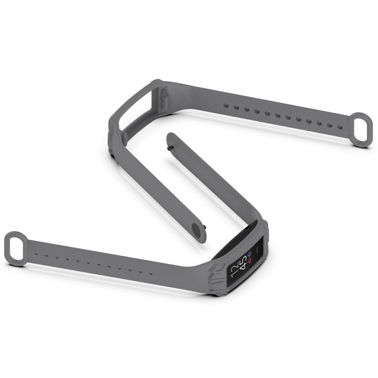 Nydelig Amazon Halo View Silikone Rem - Sølv#serie_3