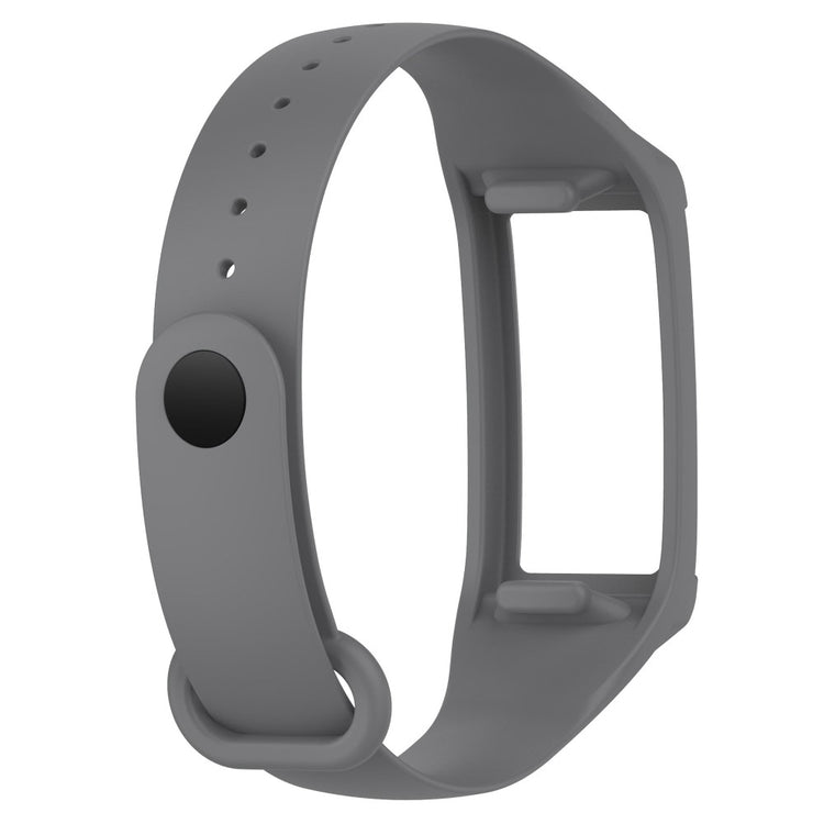 Nydelig Amazon Halo View Silikone Rem - Sølv#serie_3
