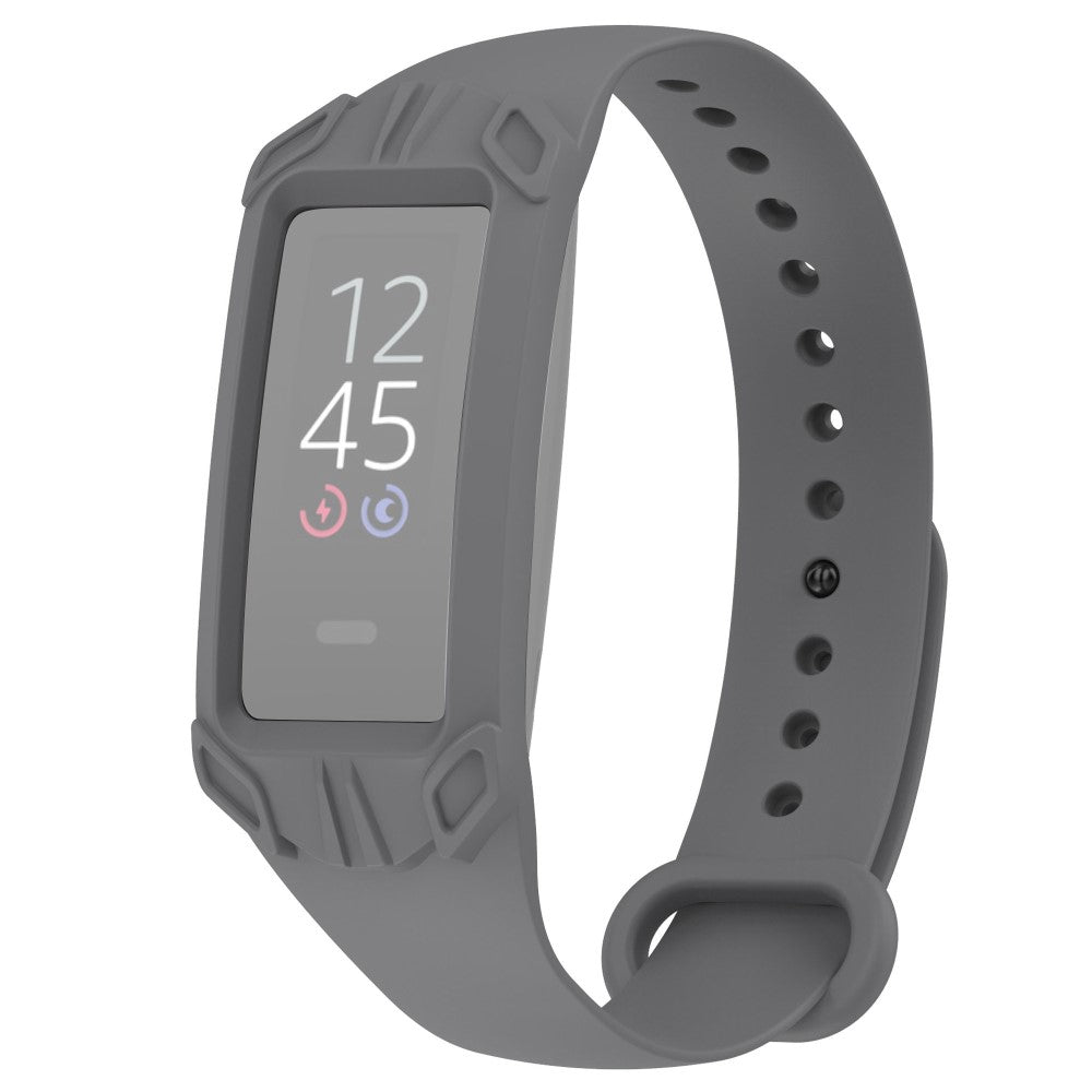 Nydelig Amazon Halo View Silikone Rem - Sølv#serie_3
