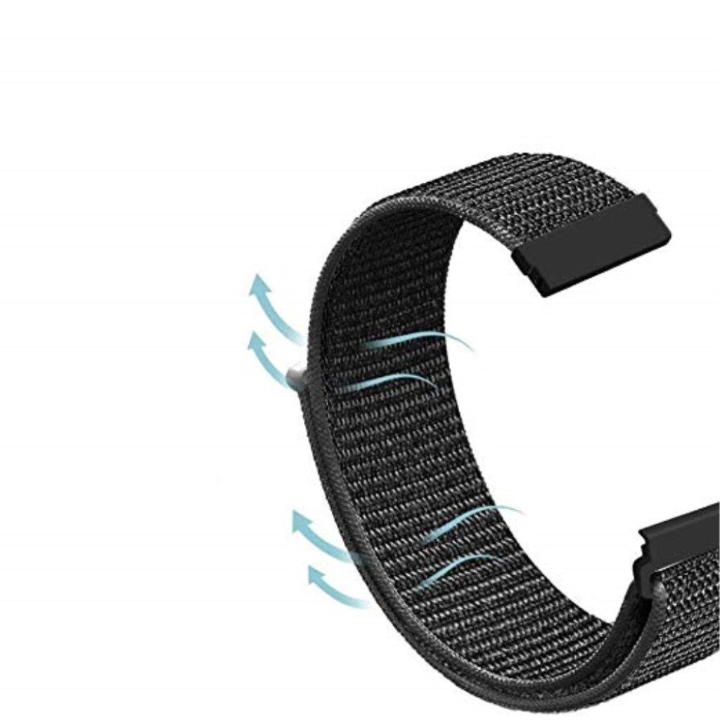 Kønt Universal Huawei Nylon Rem - Sort#serie_1