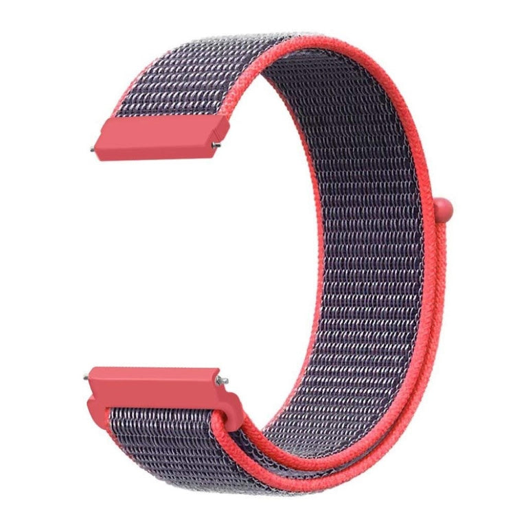 Kønt Universal Huawei Nylon Rem - Rød#serie_3