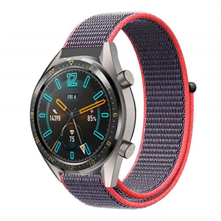 Kønt Universal Huawei Nylon Rem - Rød#serie_3