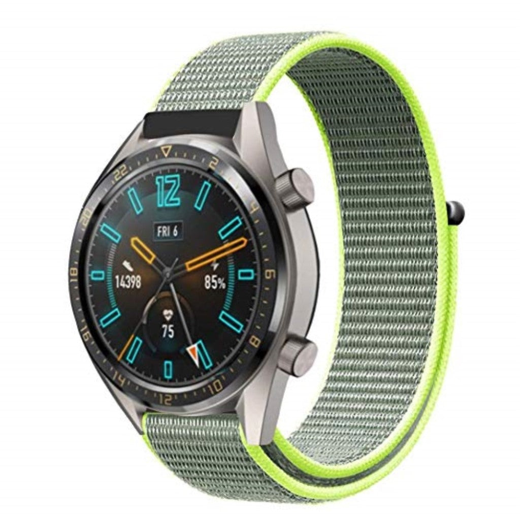 Kønt Universal Huawei Nylon Rem - Grøn#serie_4