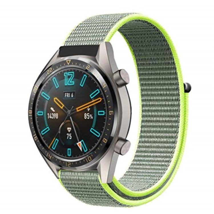 Kønt Universal Huawei Nylon Rem - Grøn#serie_4