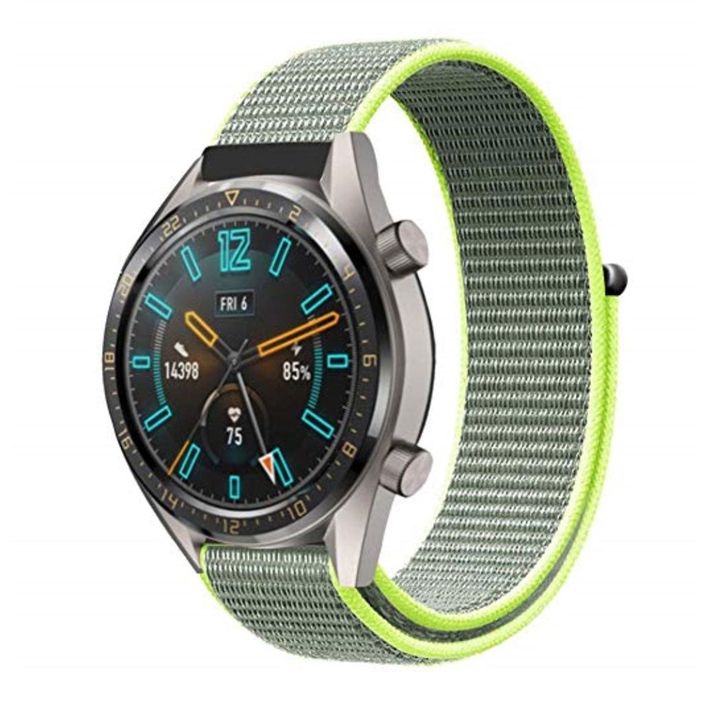 Kønt Universal Huawei Nylon Rem - Grøn#serie_4