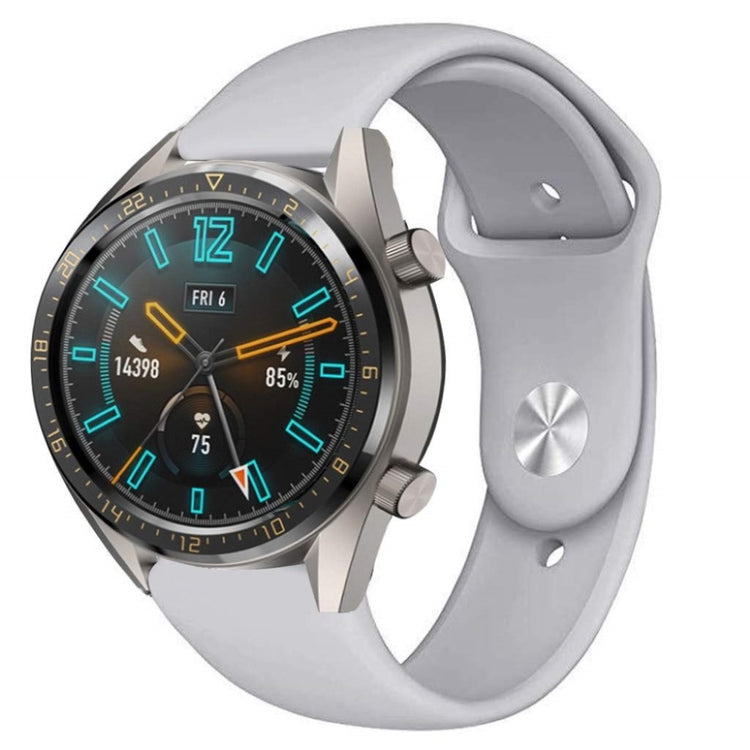 Mega sejt Huawei Watch GT / Huawei Watch Magic Silikone Rem - Sølv#serie_3