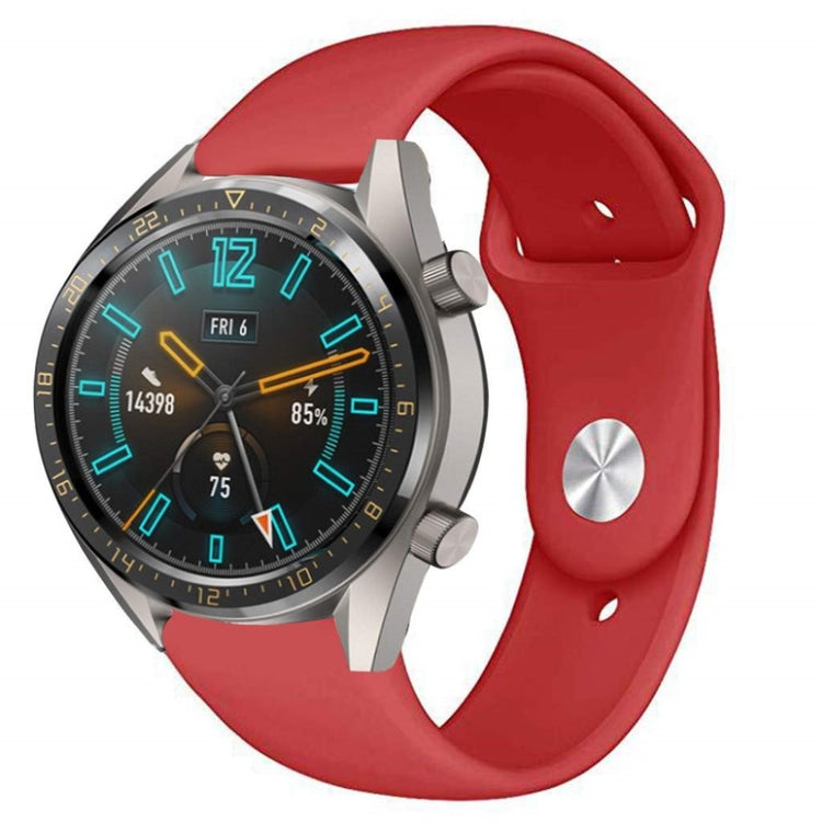 Mega sejt Huawei Watch GT / Huawei Watch Magic Silikone Rem - Rød#serie_4