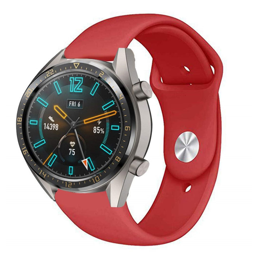 Mega sejt Huawei Watch GT / Huawei Watch Magic Silikone Rem - Rød#serie_4