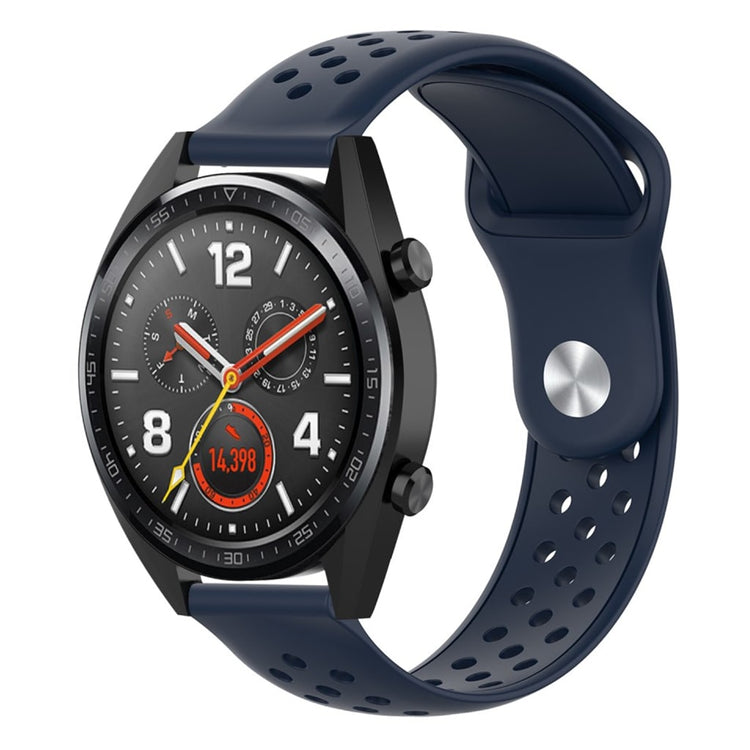 Mega sejt Huawei Watch GT / Huawei Watch Magic Silikone Rem - Blå#serie_9