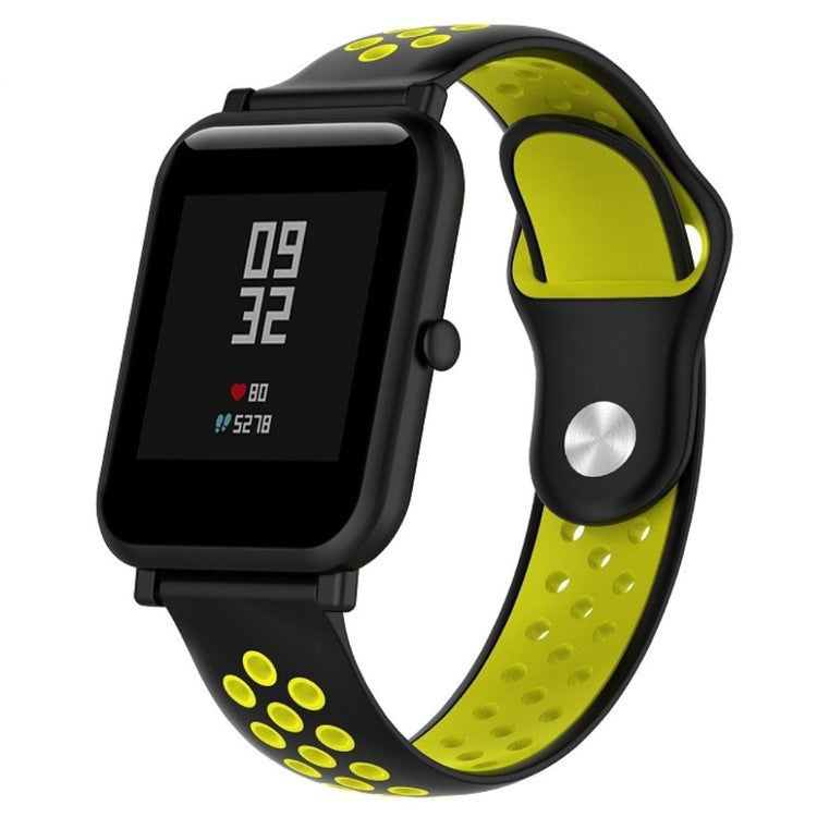 Vildt fint Huawei Watch / Huawei TalkBand B5 Silikone Rem - Sort#serie_1