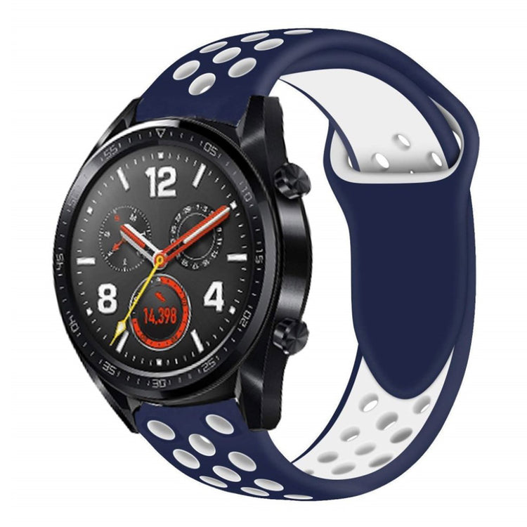 Meget pænt Huawei Watch GT Silikone Rem - Blå#serie_6