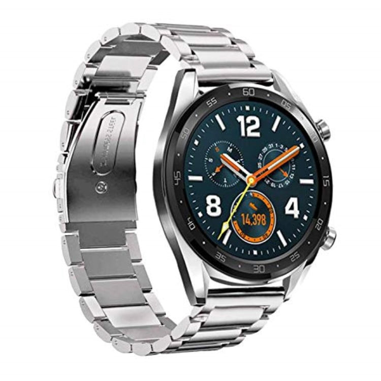 Helt vildt smuk Huawei Watch GT Metal Rem - Sølv#serie_4