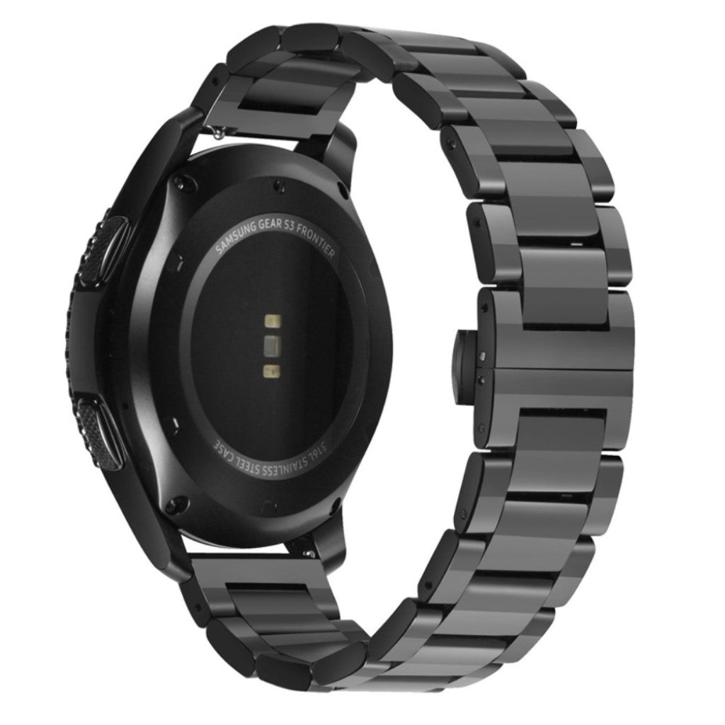 Vildt skøn Huawei Watch GT Metal Rem - Sort#serie_7