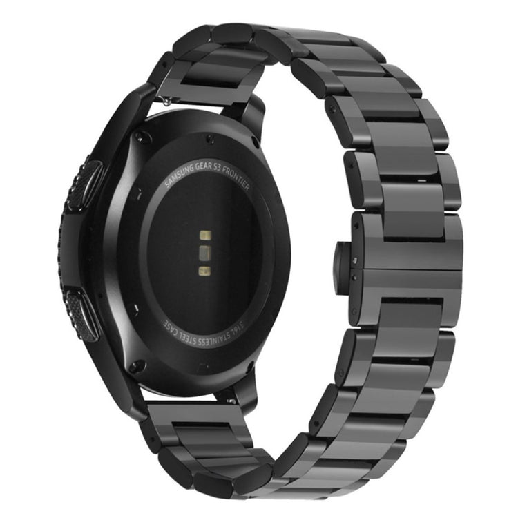 Vildt skøn Huawei Watch GT Metal Rem - Sort#serie_7