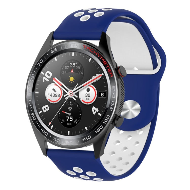 Nydelig Huawei Watch GT Silikone Rem - Blå#serie_7