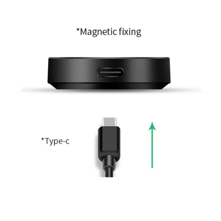 Huawei Watch GT Kabel Til Opladnings Station - Sort#serie_9