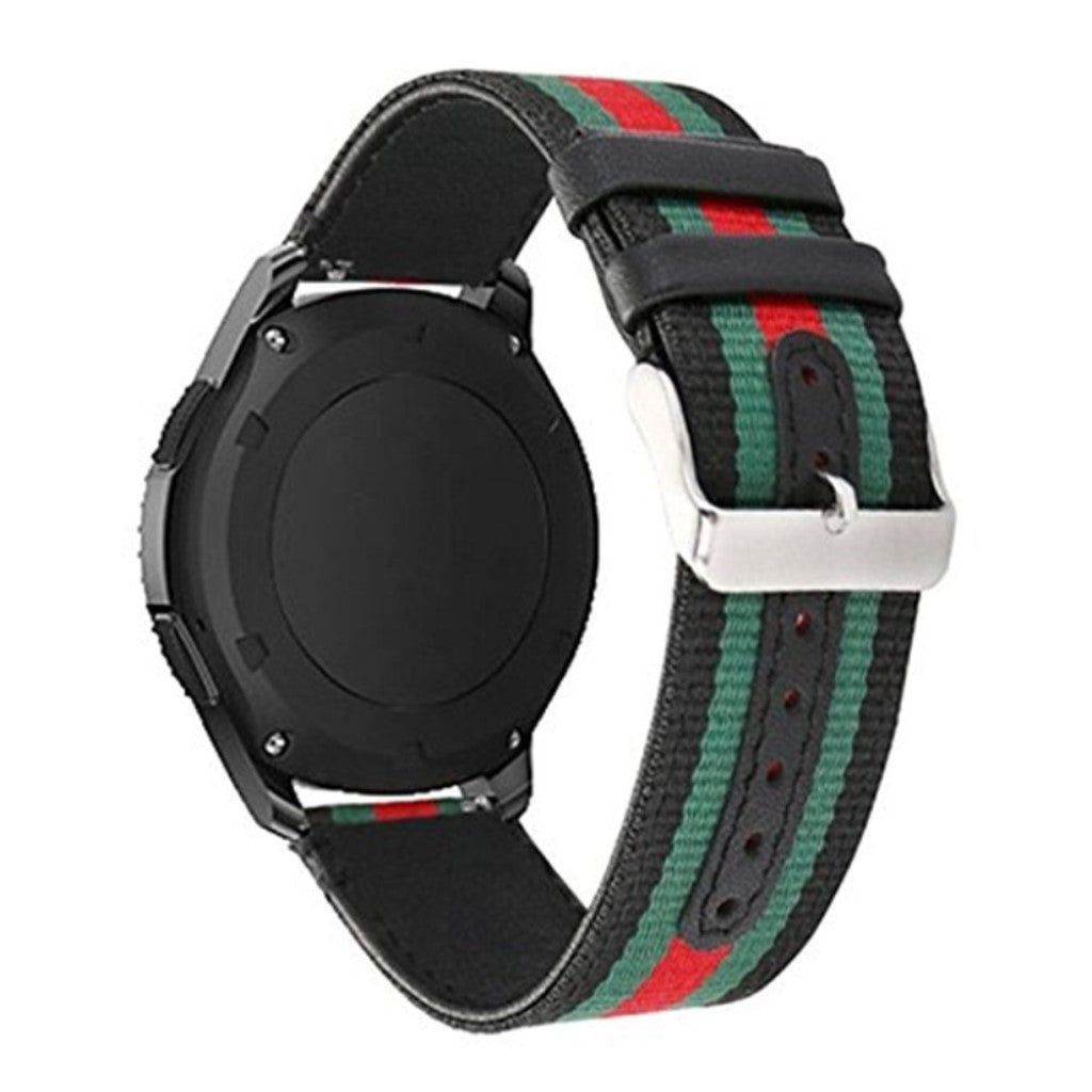 Super fint Huawei Watch GT Nylon Rem - Sort#serie_1