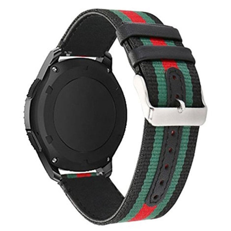 Super fint Huawei Watch GT Nylon Rem - Sort#serie_1