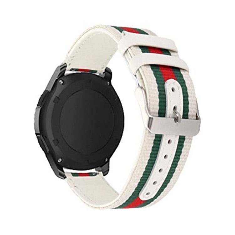 Super fint Huawei Watch GT Nylon Rem - Hvid#serie_2