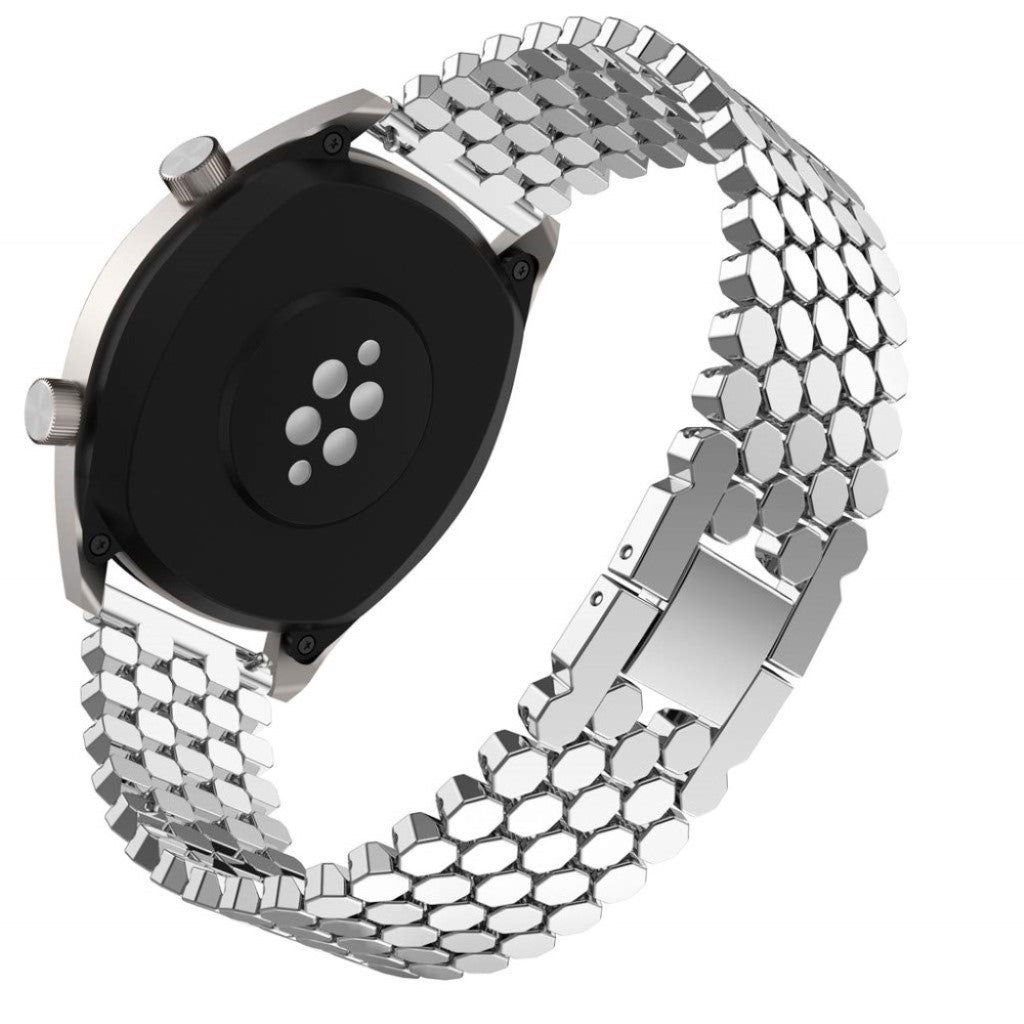 Super cool Huawei Watch GT Metal Rem - Sølv#serie_2