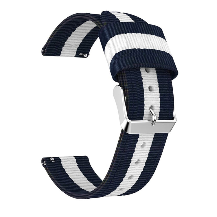 Super holdbart Huawei Watch GT Nylon Rem - Blå#serie_4