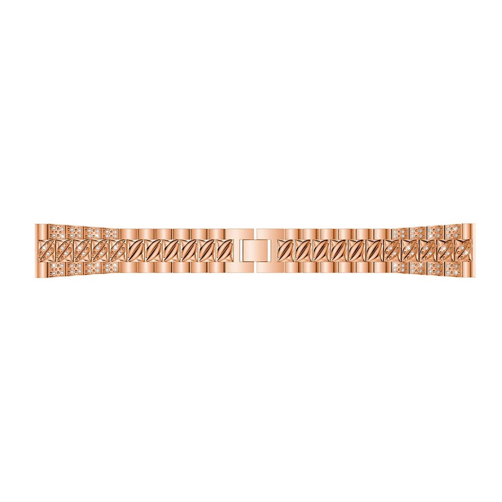 Super hårdfør Huawei Watch GT Metal og Rhinsten Rem - Pink#serie_3