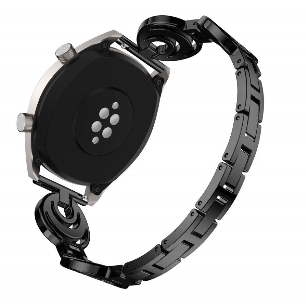 Eminent Huawei Watch GT Metal og Rhinsten Rem - Sort#serie_1