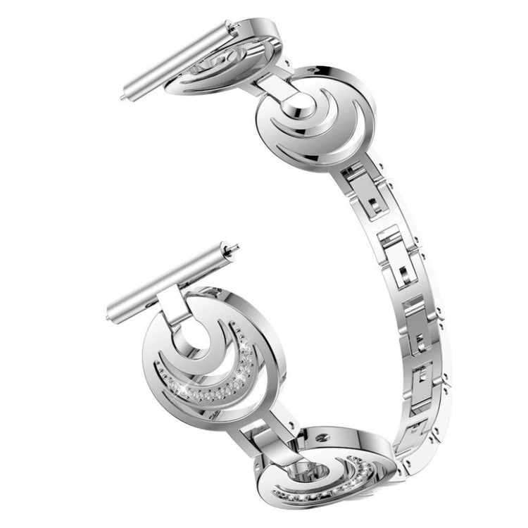 Eminent Huawei Watch GT Metal og Rhinsten Rem - Sølv#serie_2
