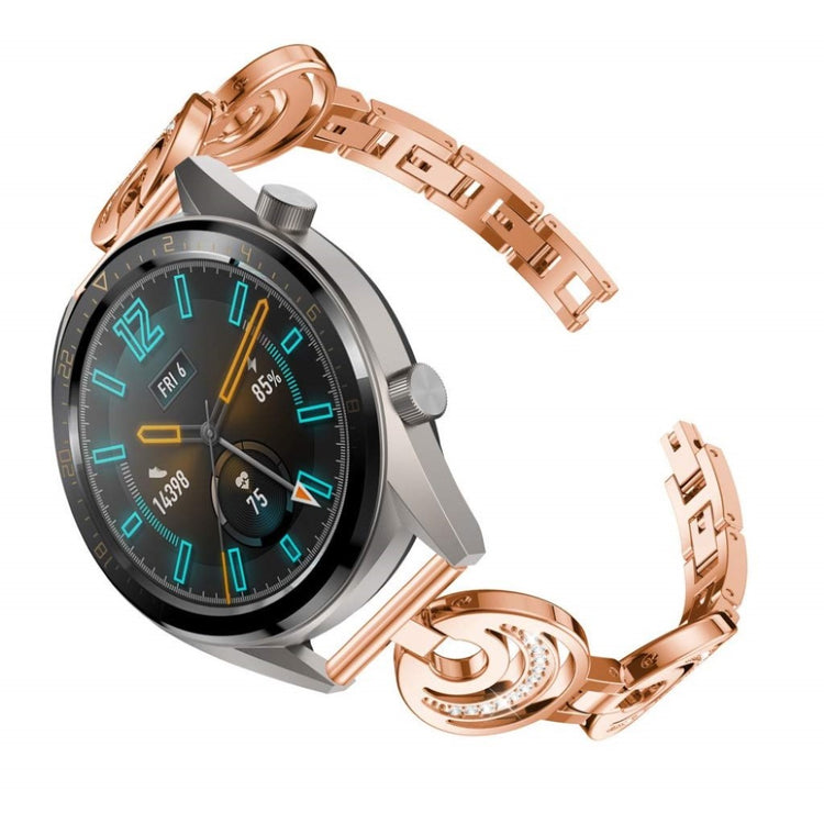 Eminent Huawei Watch GT Metal og Rhinsten Rem - Pink#serie_3
