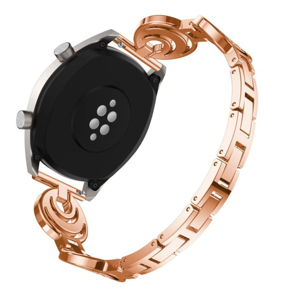 Eminent Huawei Watch GT Metal og Rhinsten Rem - Pink#serie_3