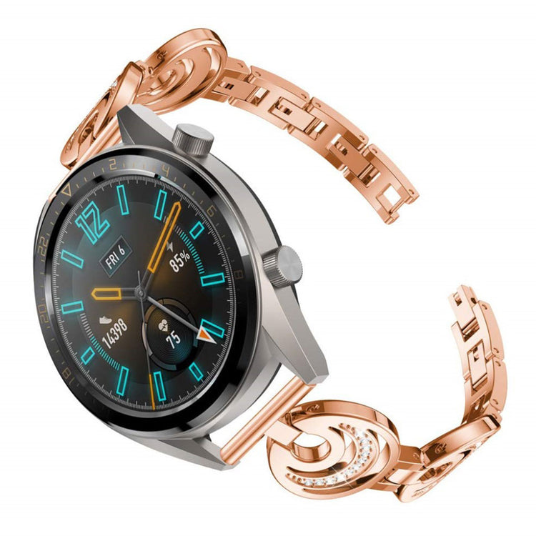 Eminent Huawei Watch GT Metal og Rhinsten Rem - Pink#serie_3