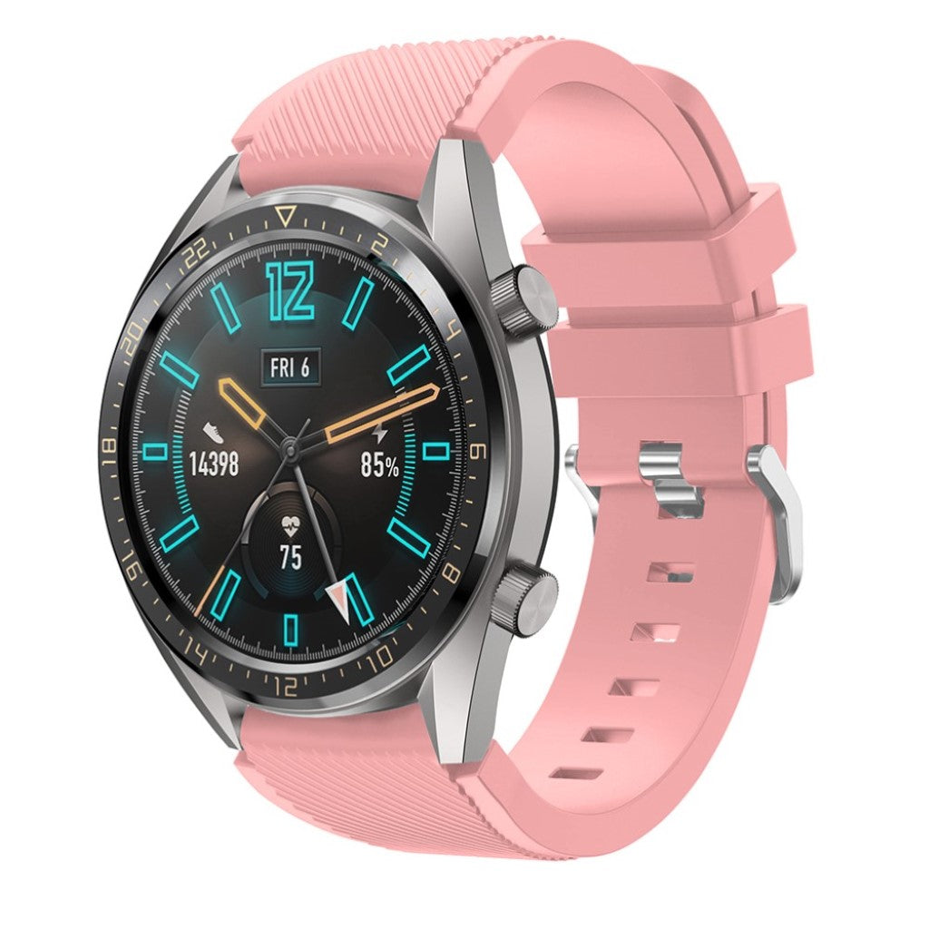 Fed Huawei Watch GT Silikone Rem - Pink#serie_11