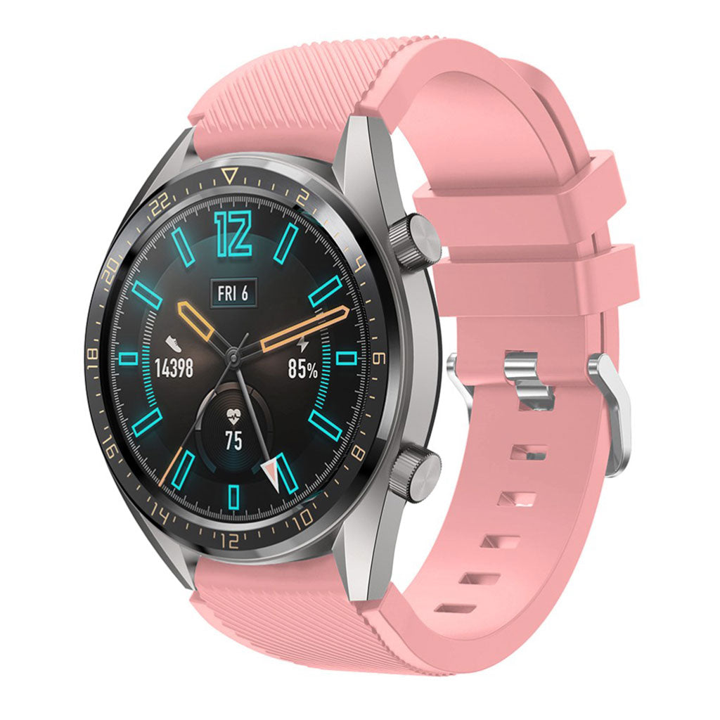 Fed Huawei Watch GT Silikone Rem - Pink#serie_11