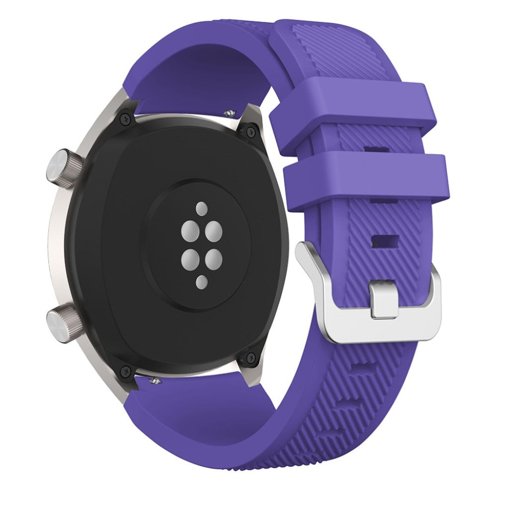 Fed Huawei Watch GT Silikone Rem - Lilla#serie_13