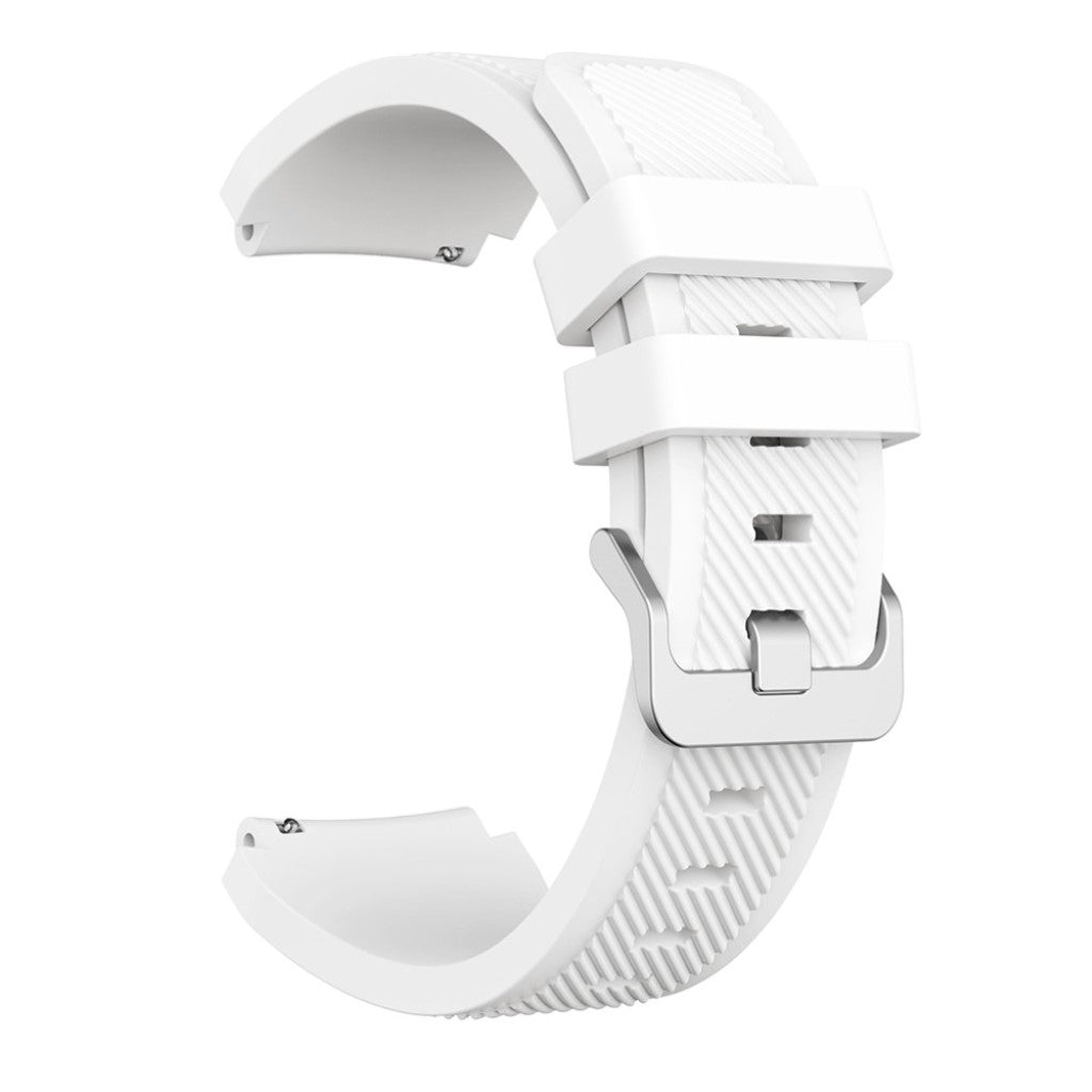 Fed Huawei Watch GT Silikone Rem - Hvid#serie_2
