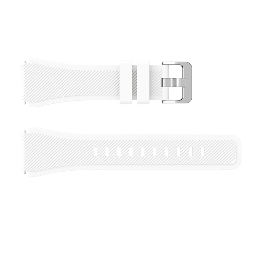 Fed Huawei Watch GT Silikone Rem - Hvid#serie_2