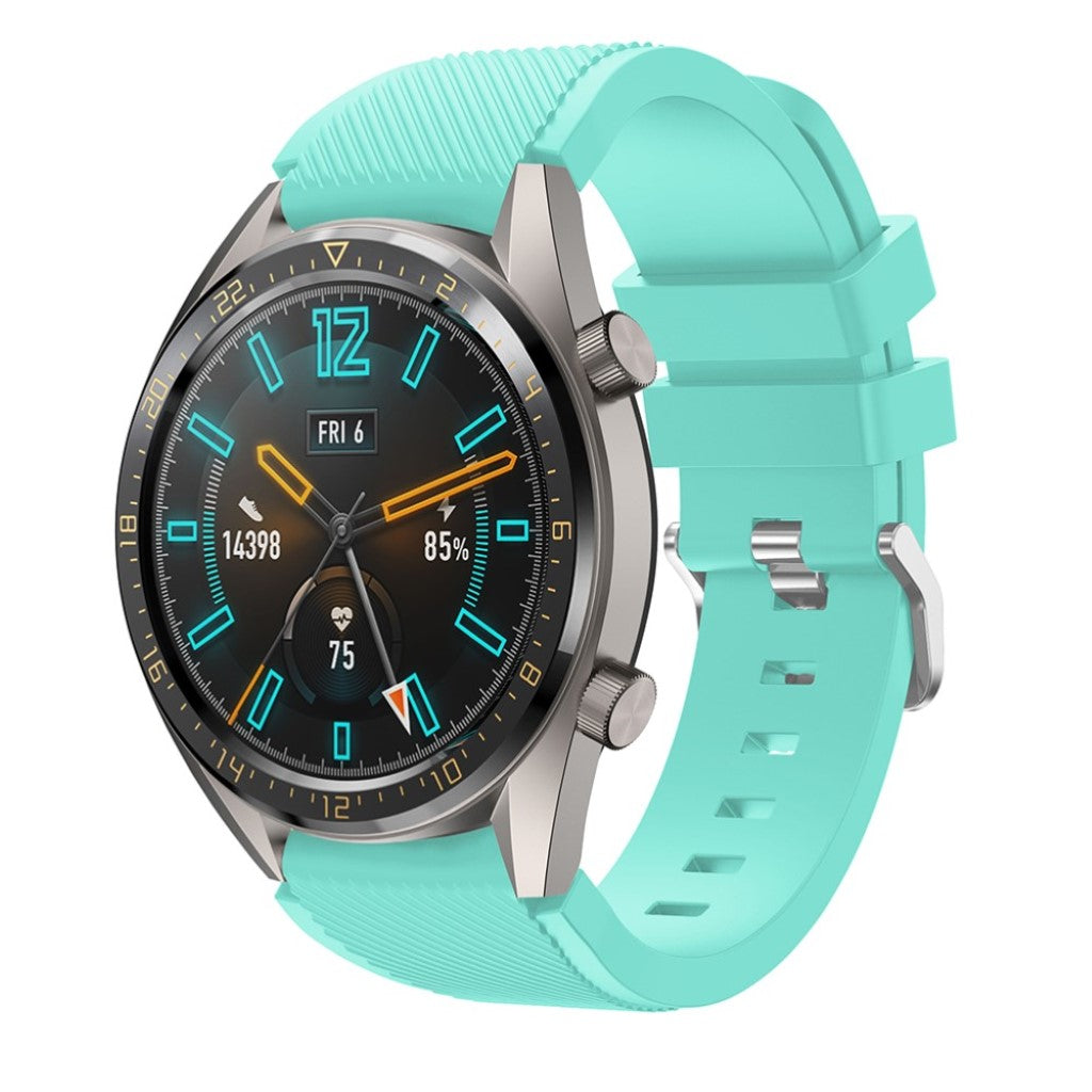 Fed Huawei Watch GT Silikone Rem - Blå#serie_3