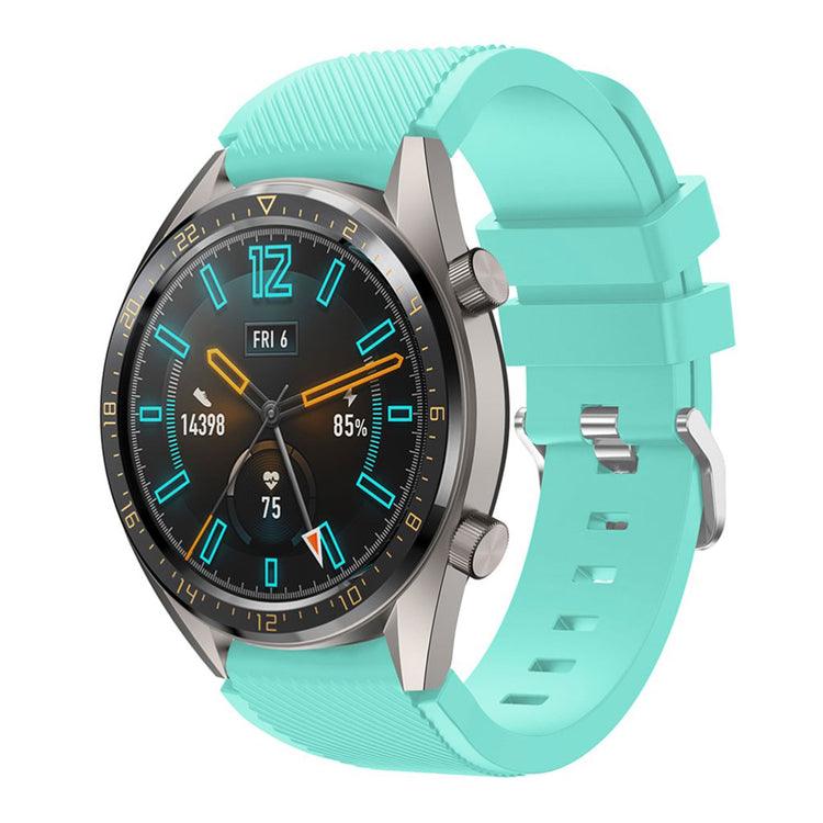Fed Huawei Watch GT Silikone Rem - Blå#serie_3