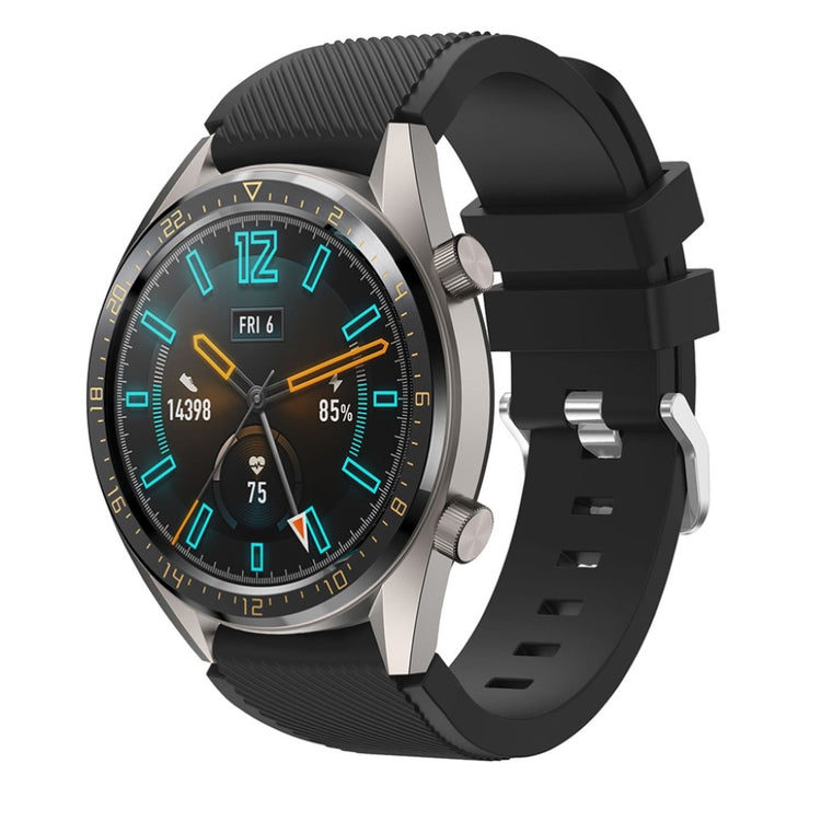 Fed Huawei Watch GT Silikone Rem - Sort#serie_5