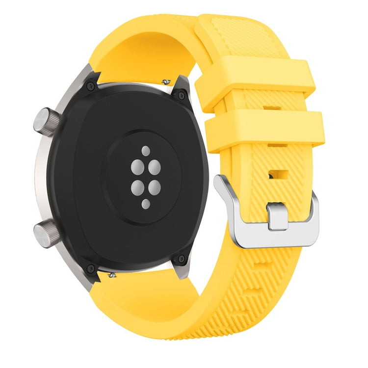 Fed Huawei Watch GT Silikone Rem - Gul#serie_7