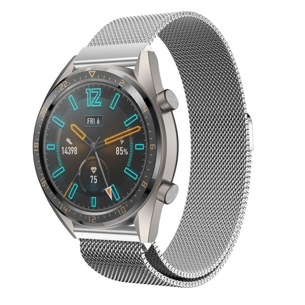 Vildt flot Huawei Watch GT Metal Rem - Sølv#serie_1