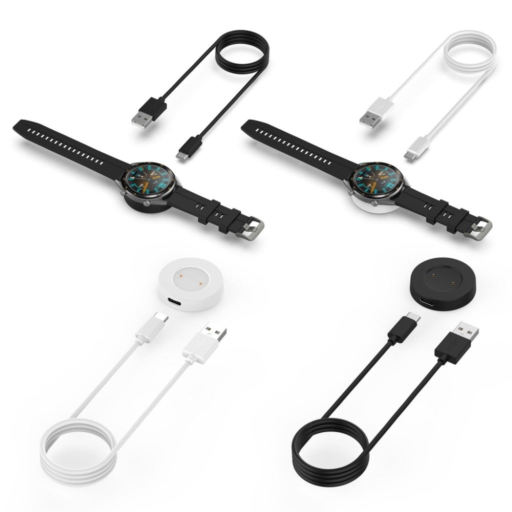 1m Huawei Watch GT Ladestation - Hvid#serie_2