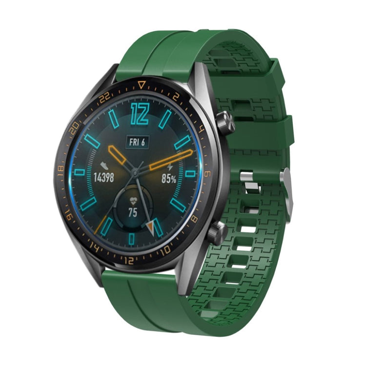 Helt vildt smuk Huawei Watch GT Silikone Rem - Grøn#serie_7