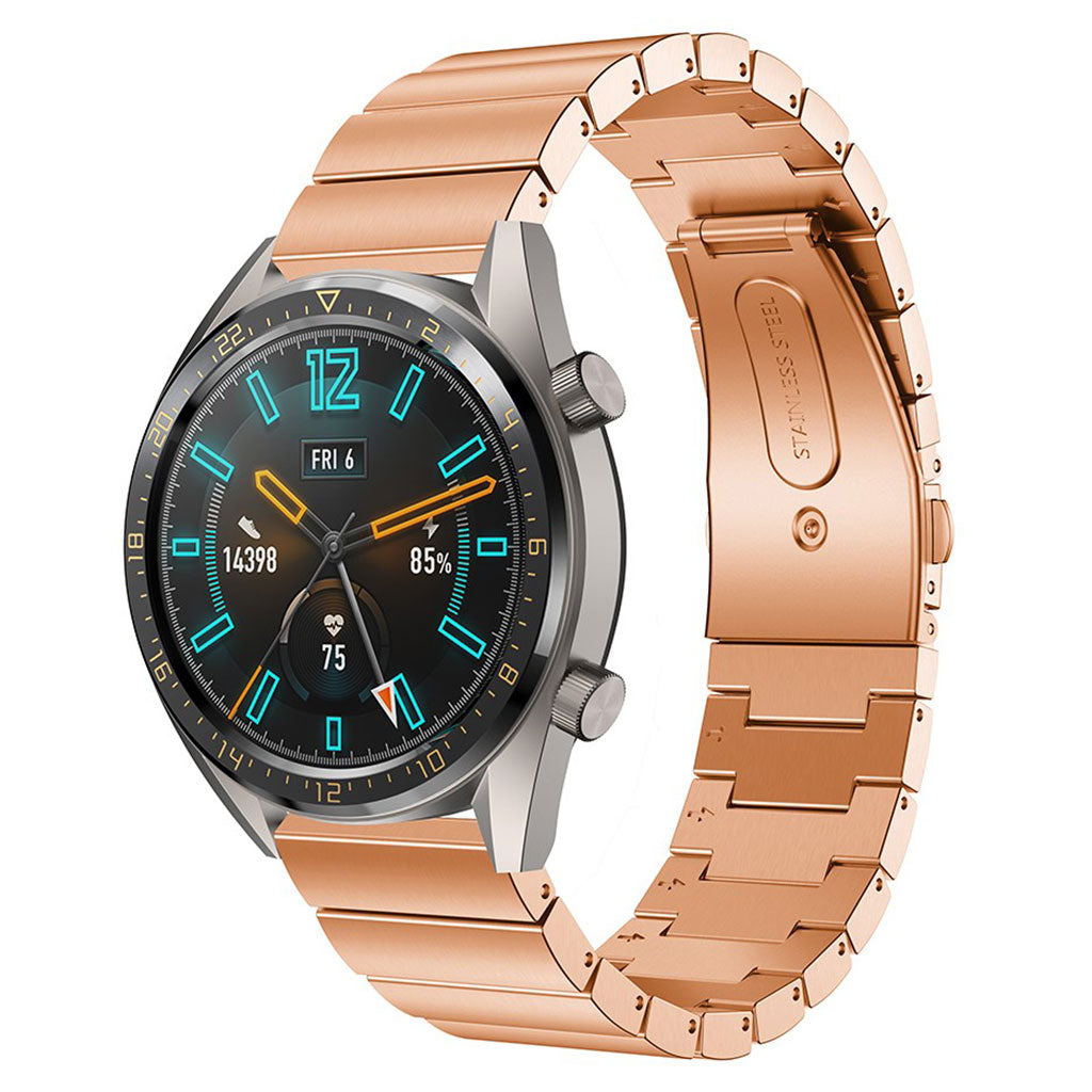 Vildt hårdfør Huawei Watch GT Metal Rem - Pink#serie_1