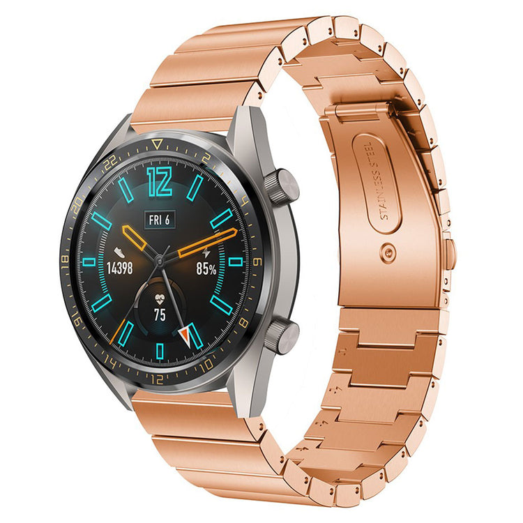 Vildt hårdfør Huawei Watch GT Metal Rem - Pink#serie_1