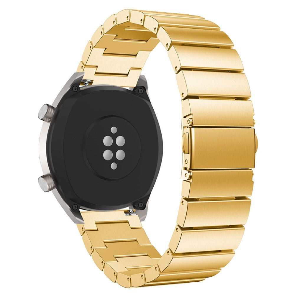 Vildt hårdfør Huawei Watch GT Metal Rem - Guld#serie_2