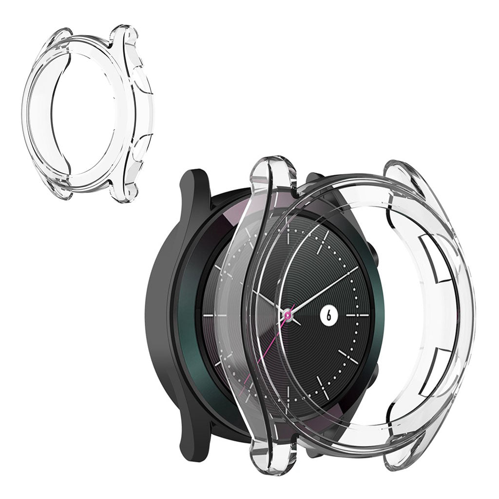 Amazfit GTS Gennemsigtig Silikone Bumper  - Gennemsigtig#serie_1