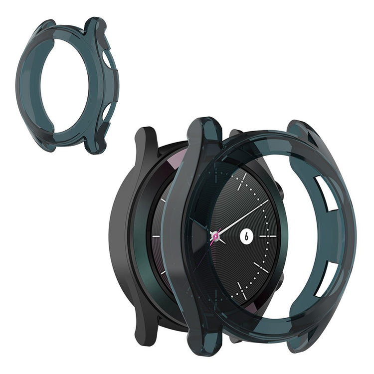 Amazfit GTS Gennemsigtig Silikone Bumper  - Blå#serie_5