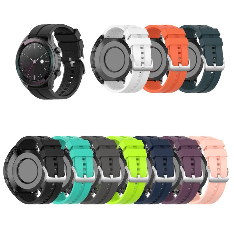 Smuk Huawei Watch GT Silikone Rem - Hvid#serie_3